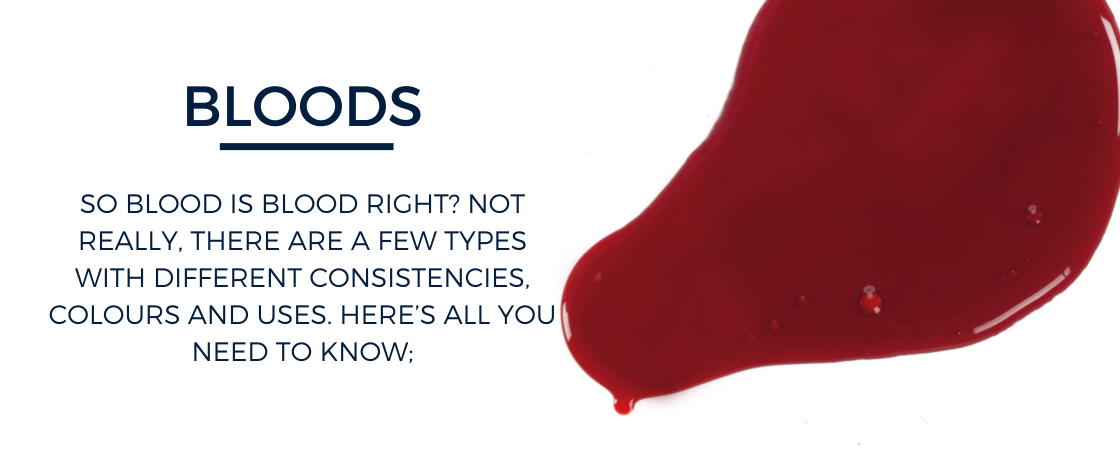 Must Have This Halloween: Kryolan Bloods