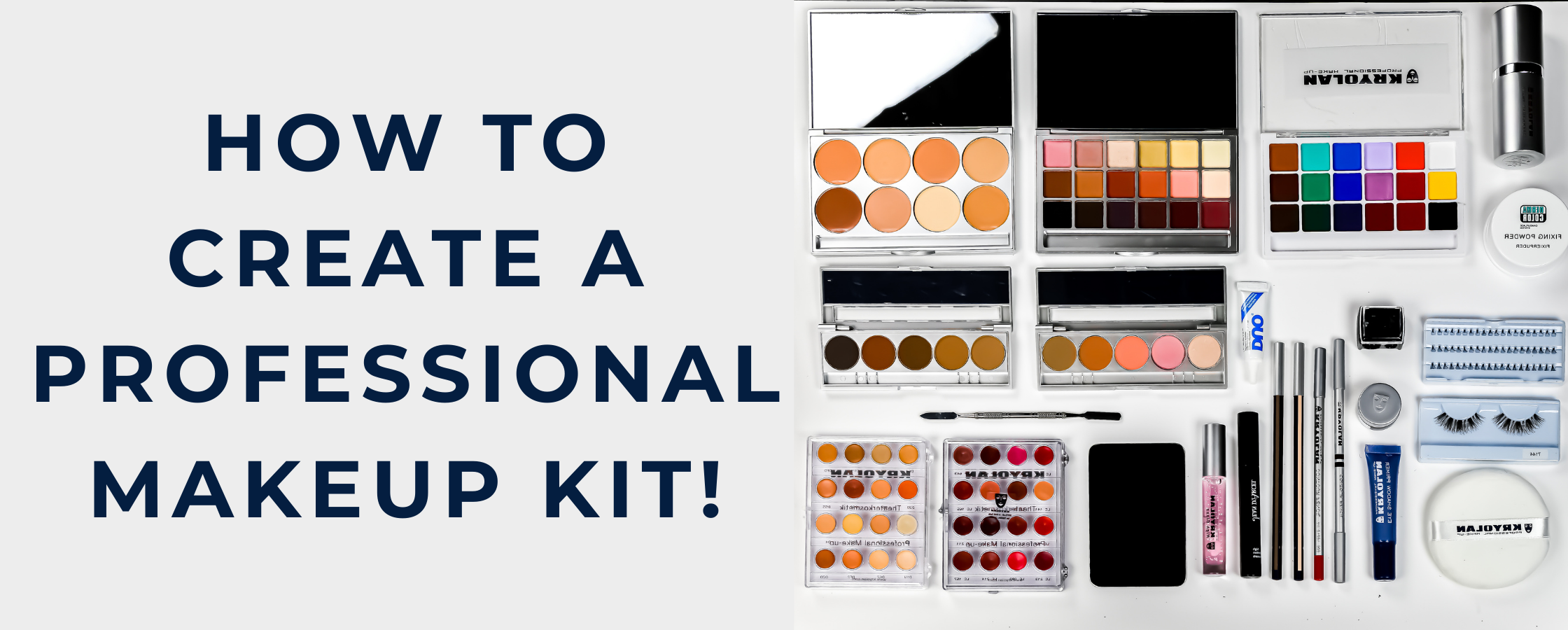 How to Create a Professional Makeup Kit!